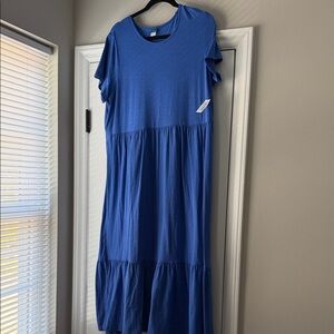 Old Navy Vibrant Blue Dress